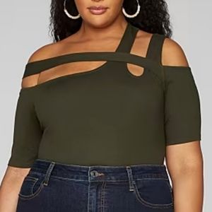 Off the shoulder FTF top